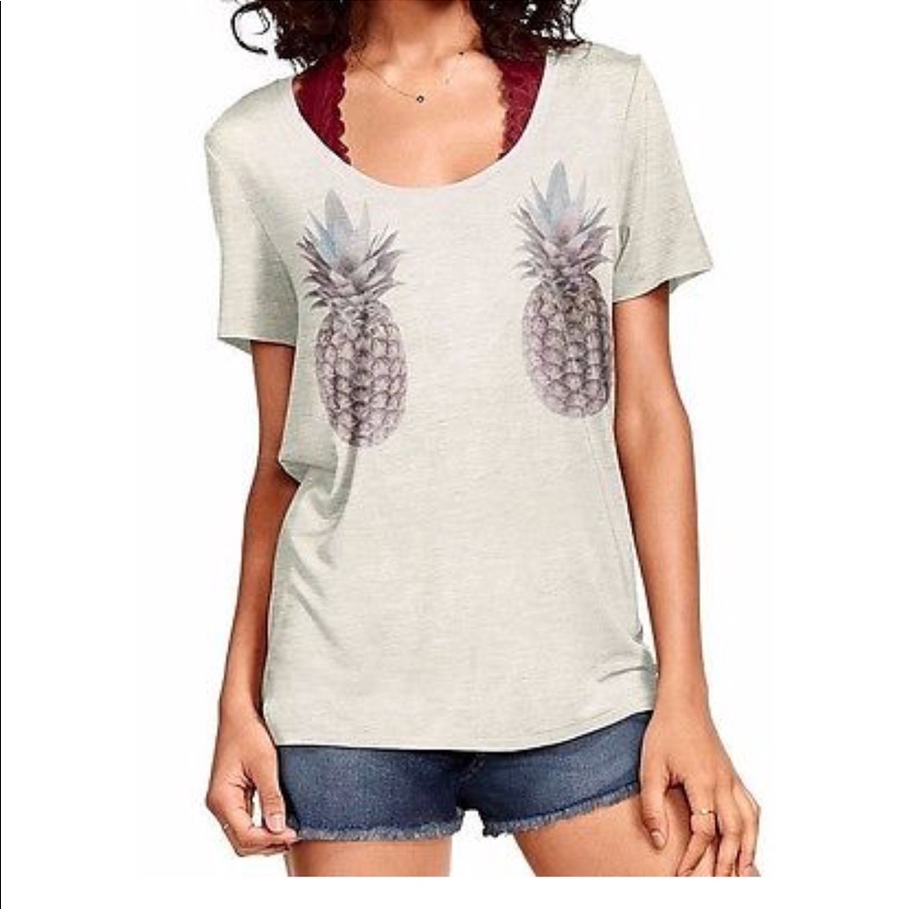 Victoria’s Secret PINK pineapple T-shirt